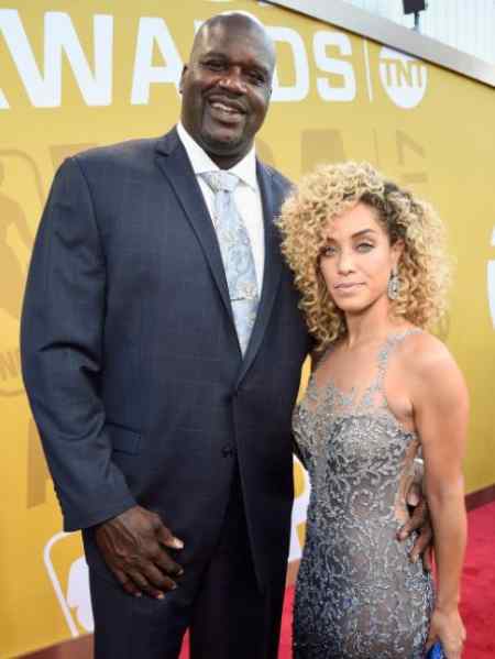 Shaquille O'Neal with his former lover